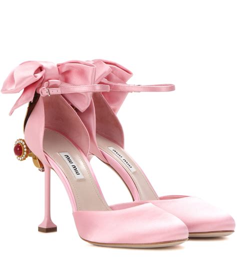 miu miu heels pink|Women's Miu Miu Pumps .